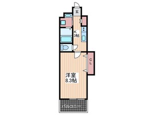 Ｌ′ｓ東荒神の物件間取画像